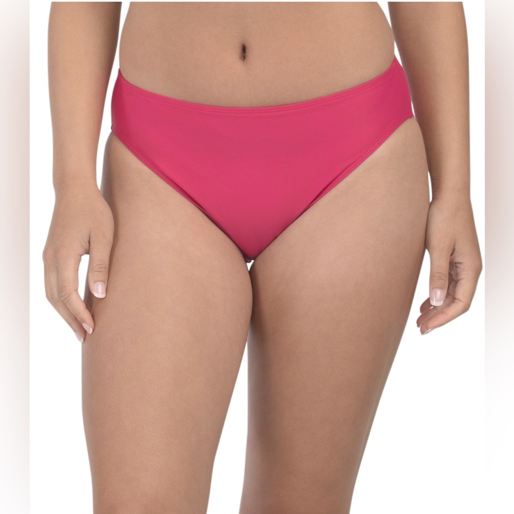 Summersalt High Waisted Bikini Bottom Size 22 Bright Pink Sustainable Swim NEW